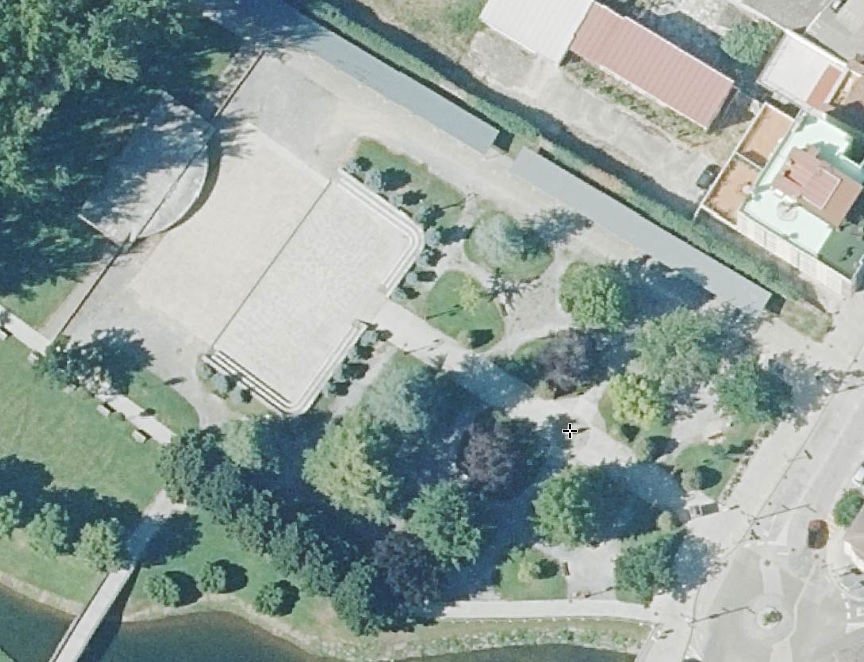 Aspecto da zona de actuación antes das obras de reforma