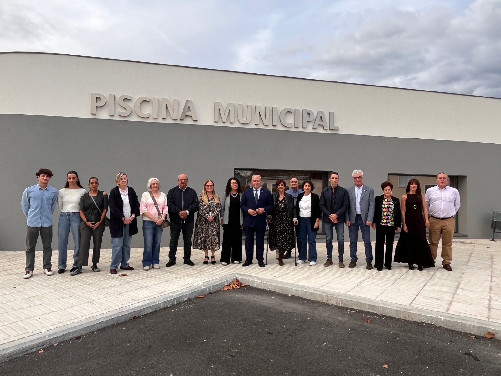 Imaxe de arquivo da inauguración da reforma da Piscina Municipal o 27 de outubro de 2025.
