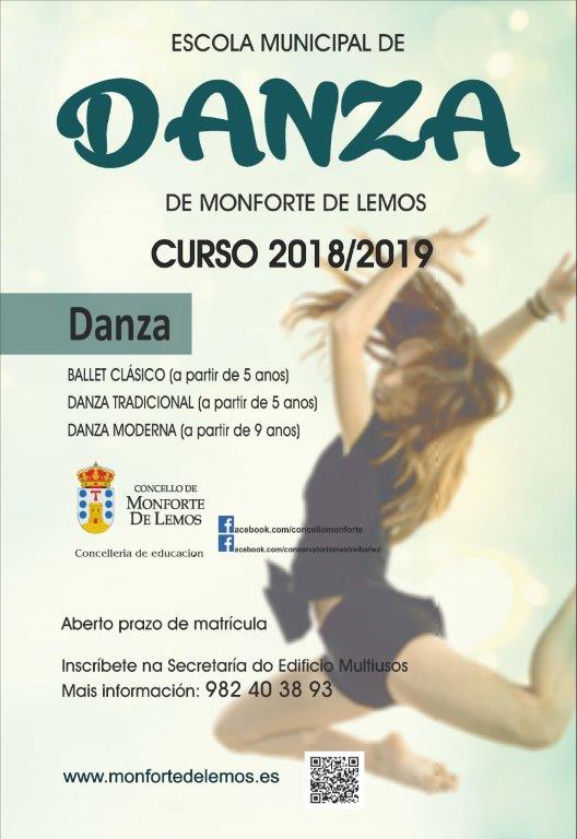 Cartel Danza 2018-2019
