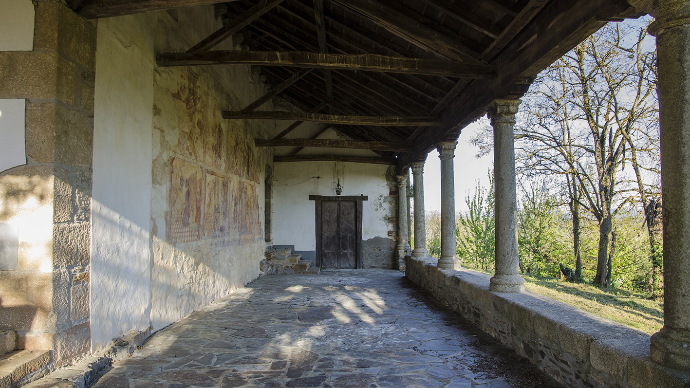 Igrexa de Baamorto, pinturas